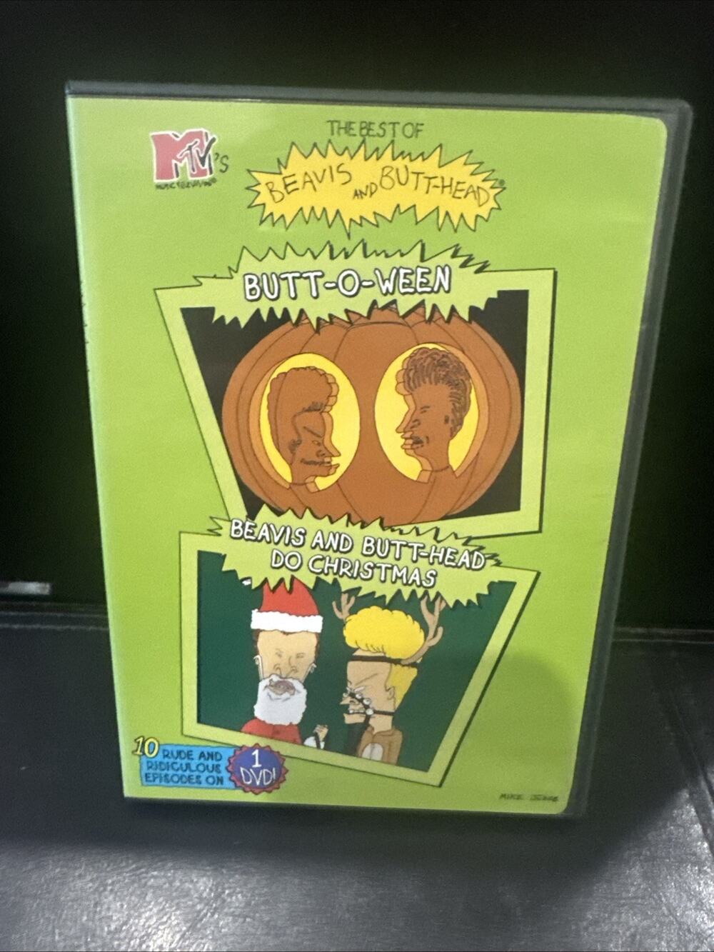 MTV Beavis And Butt-Head Butt-O-Ween & Do Christmas DVD Mike Judge